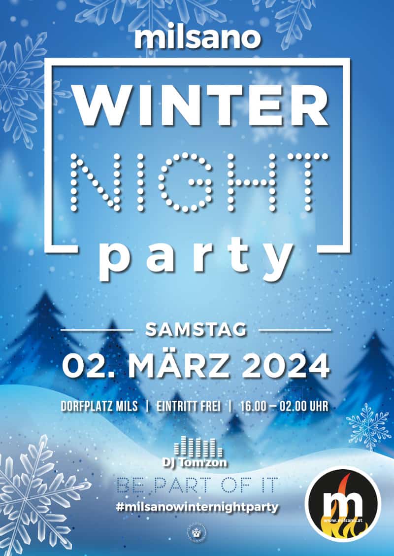 Winternightparty Flyer